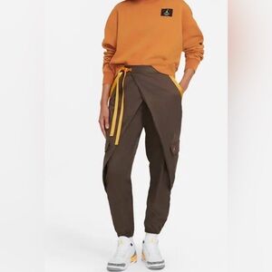 Nike Jordan XL Future Primal Streetwear Cargo Pants Joggers Gold boxer